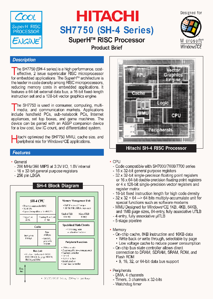 SH7750_1308330.PDF Datasheet