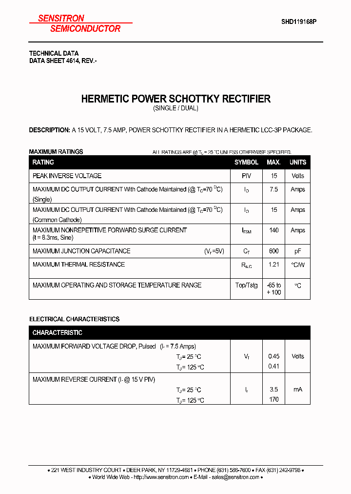 SHD119168P_1308385.PDF Datasheet