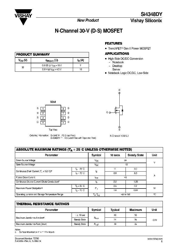 SI4348DY_1043612.PDF Datasheet