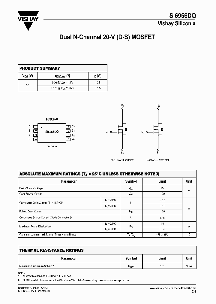 SI6956DQ_1163196.PDF Datasheet