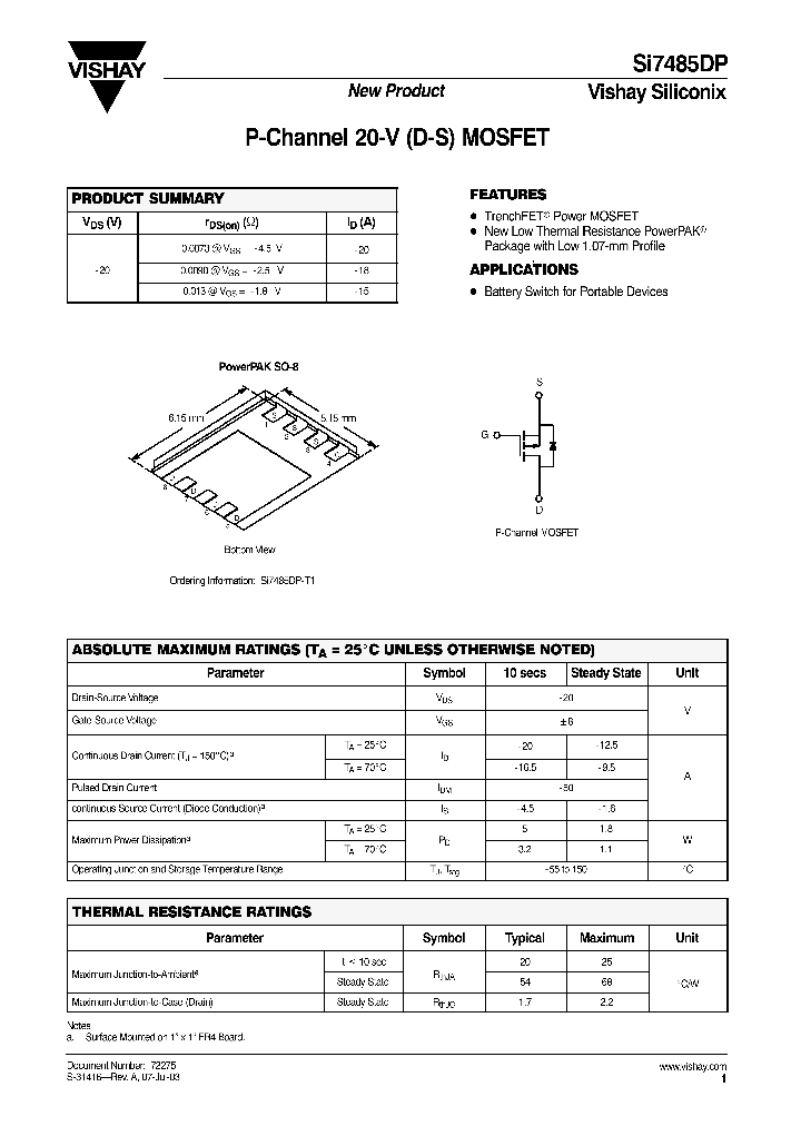 SI7485DP-T1_1309175.PDF Datasheet