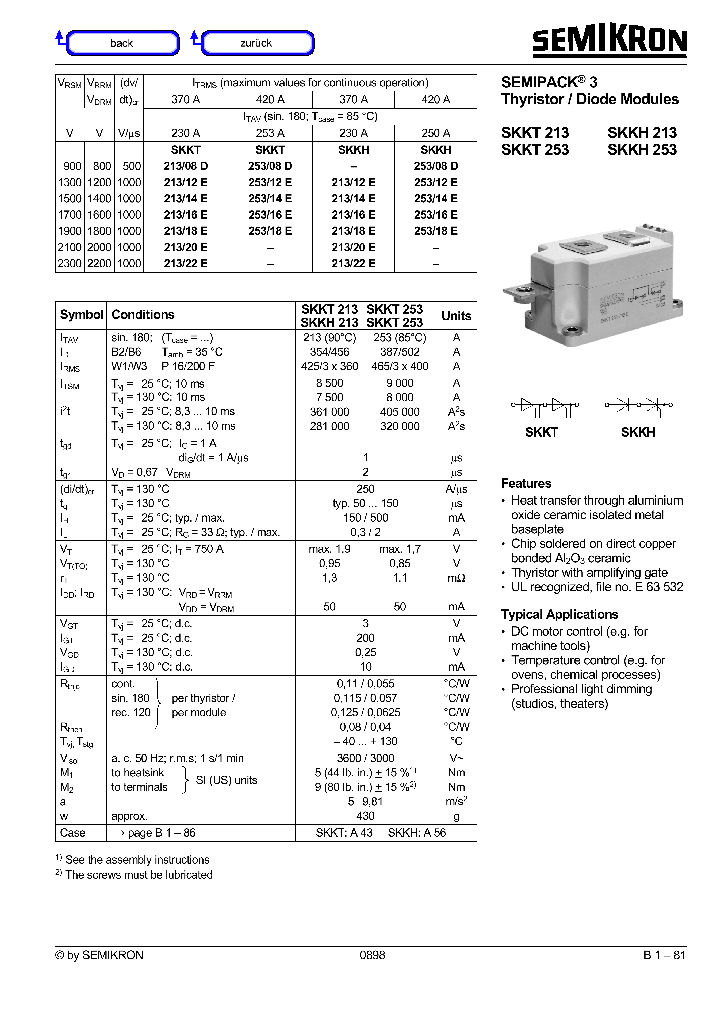 SKKT253_1309835.PDF Datasheet