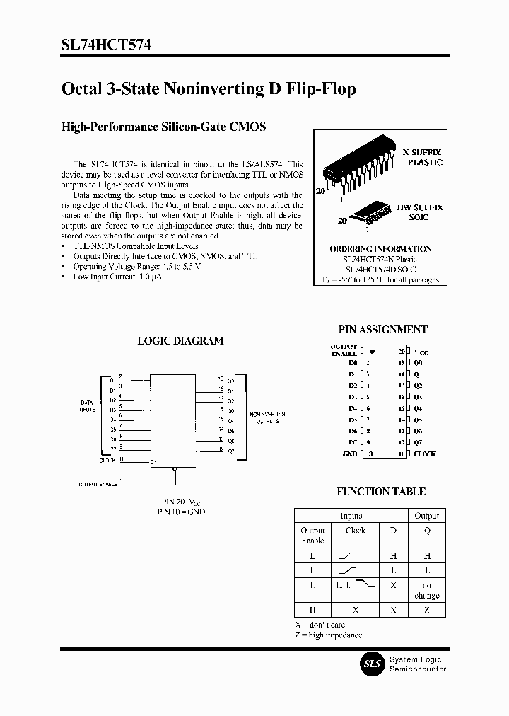 SL74HCT574N_1310200.PDF Datasheet