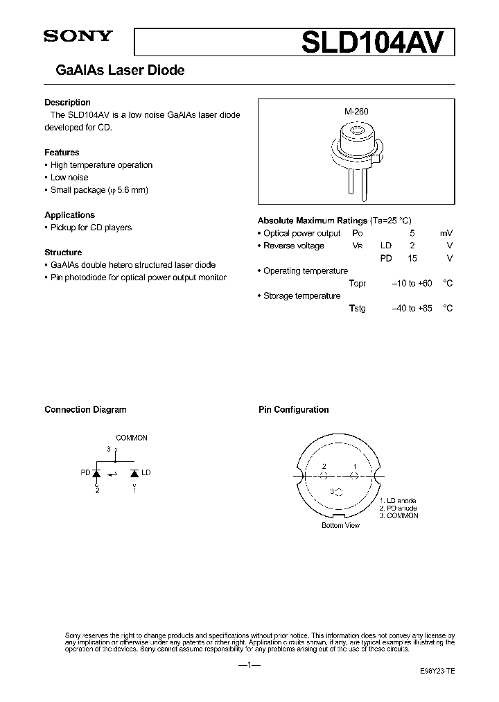 SLD104AV_1310321.PDF Datasheet