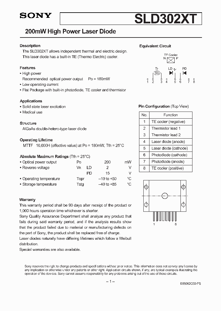 SLD302XT_1158559.PDF Datasheet