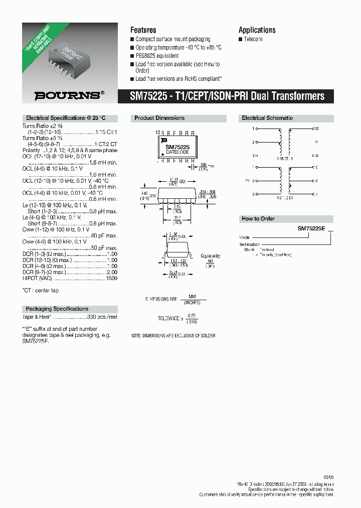 SM75225_1103240.PDF Datasheet