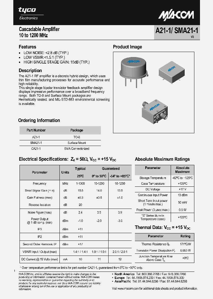 SMA21-1_1310913.PDF Datasheet