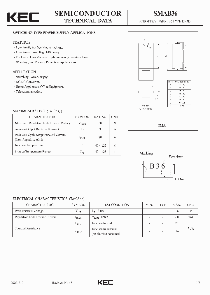 SMAB36_1131785.PDF Datasheet