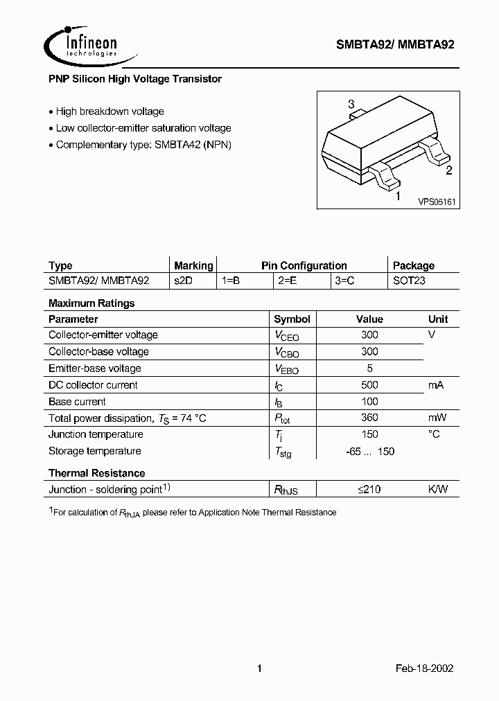 MMBTA92_1151929.PDF Datasheet