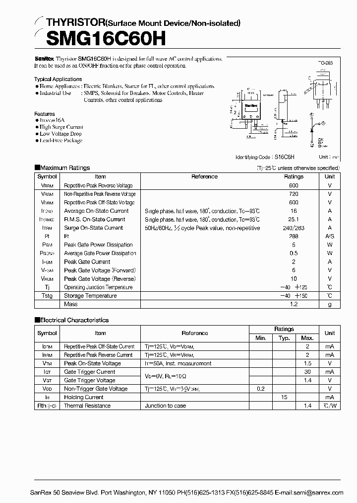SMG16C60H_1311334.PDF Datasheet