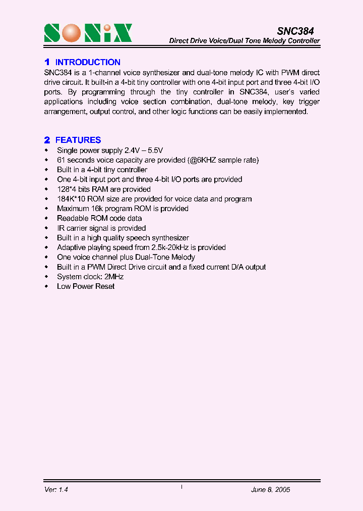 SNC38405_1314058.PDF Datasheet