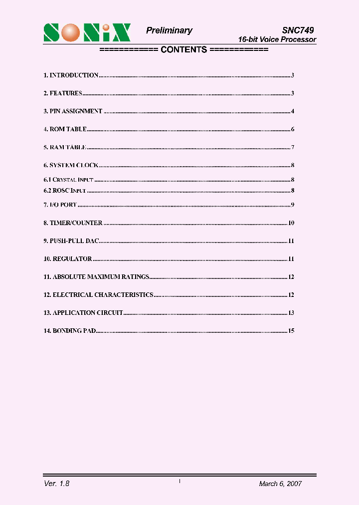 SNC749_1120994.PDF Datasheet
