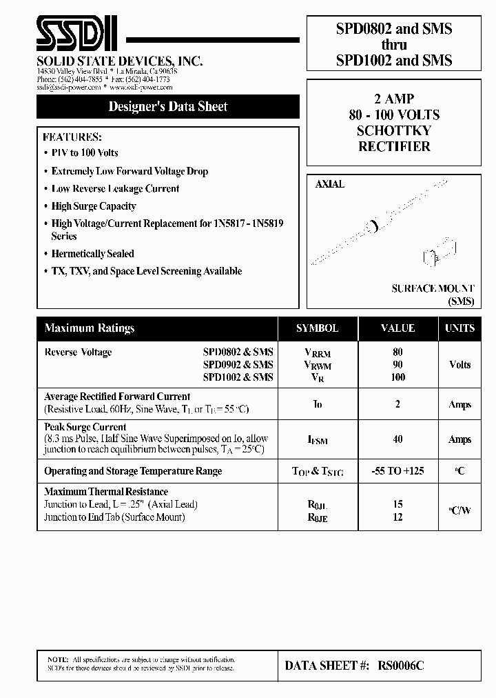 SPD1002SMS_1315372.PDF Datasheet