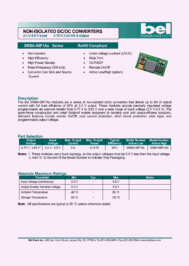 SRBA-06F1AX_1316248.PDF Datasheet