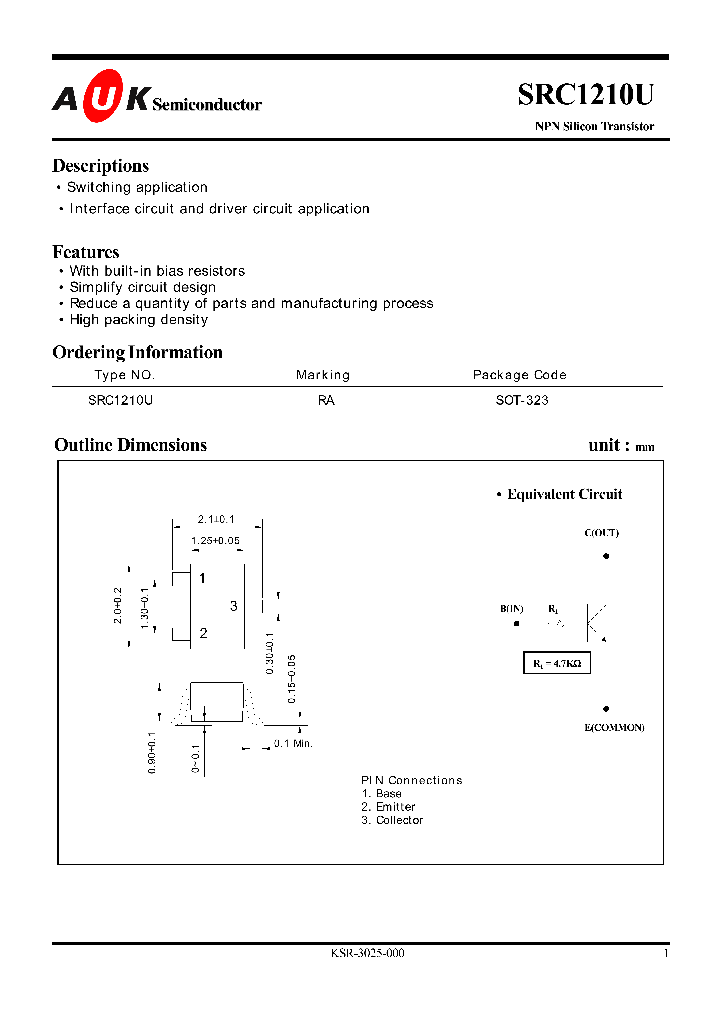 SRC1210U_1316324.PDF Datasheet