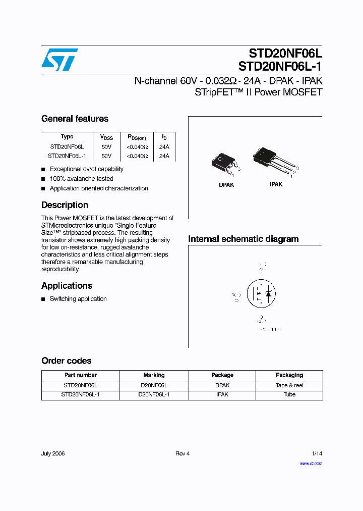 STD20NF06L-1_1159959.PDF Datasheet