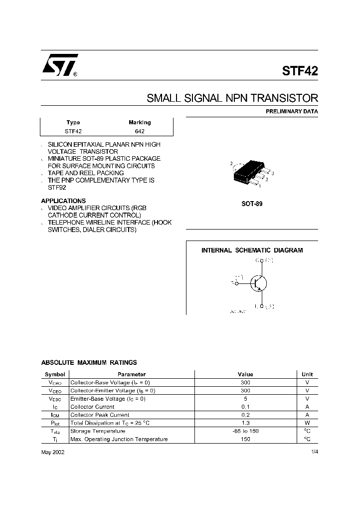 STF42_1318189.PDF Datasheet