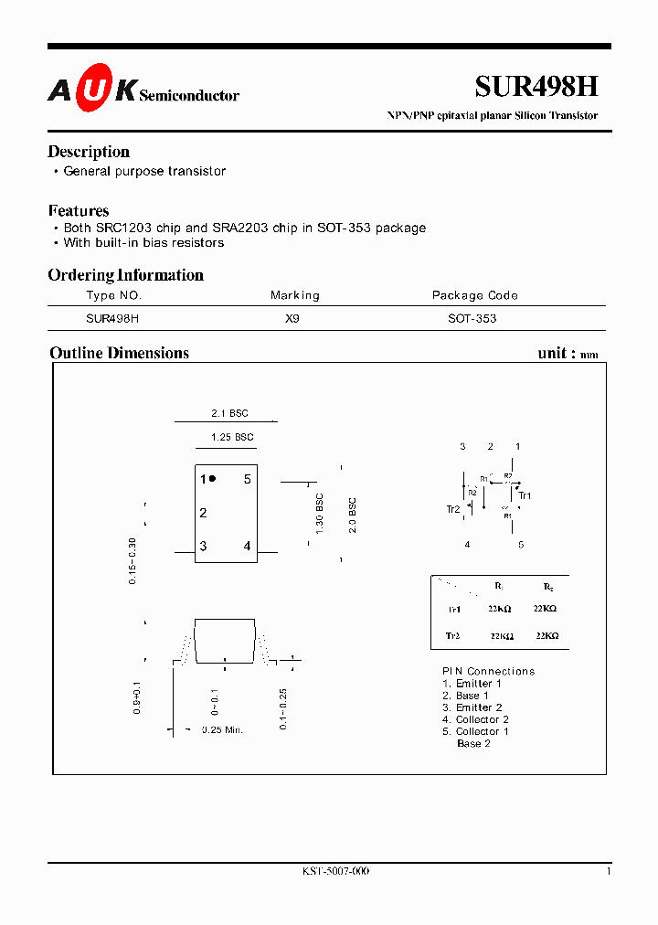 SUR498H_1319889.PDF Datasheet