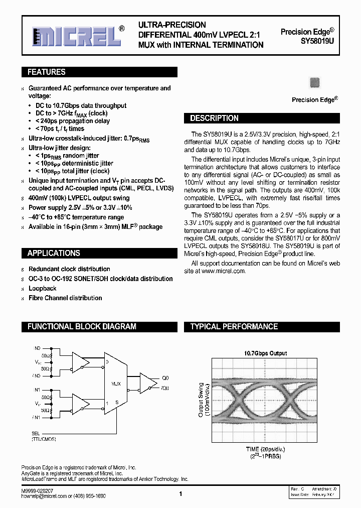 SY58019U07_1320511.PDF Datasheet