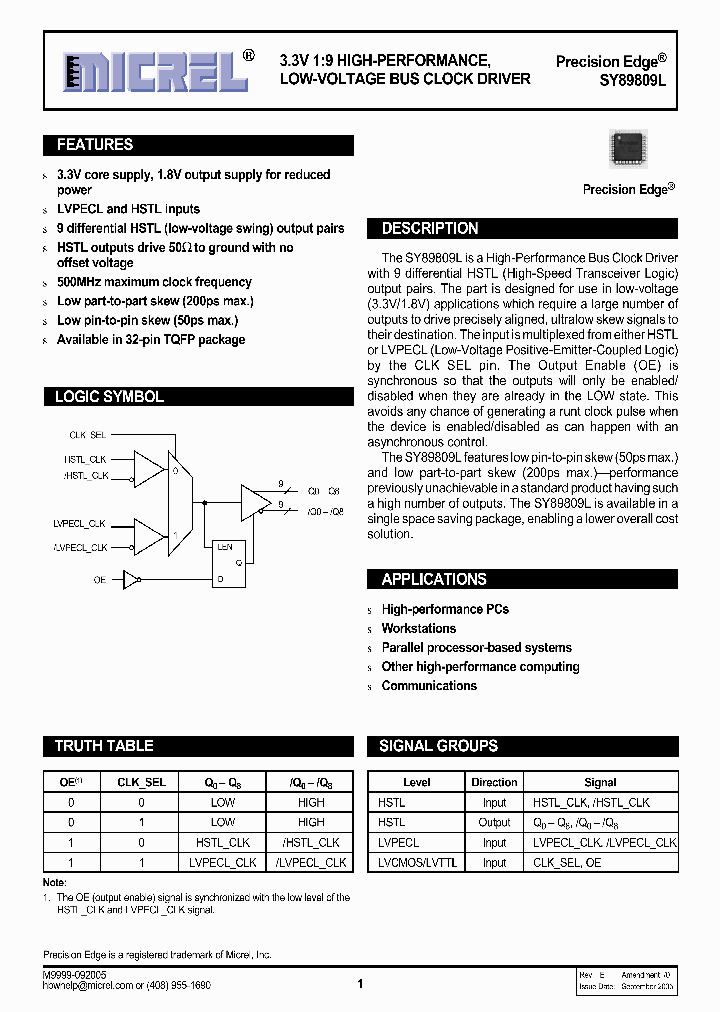 SY89809L05_1320704.PDF Datasheet