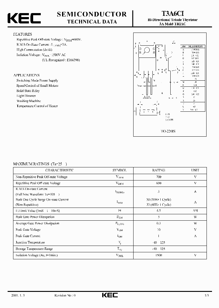 T3A6CI_1320910.PDF Datasheet