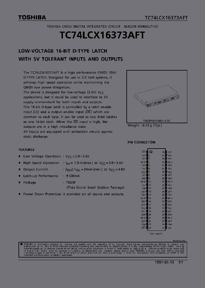 TC74LCX16373AFT_1322527.PDF Datasheet