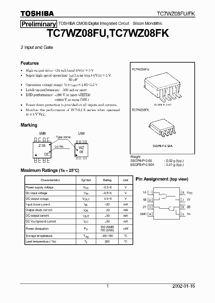TC7WZ08FK_809211.PDF Datasheet