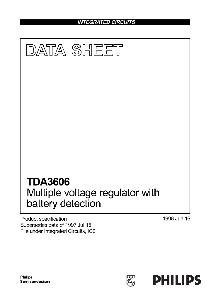 TDA3606_1103604.PDF Datasheet