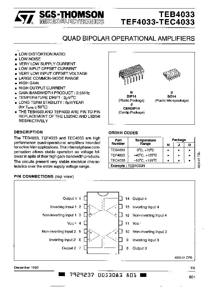 TEC4033_1029888.PDF Datasheet