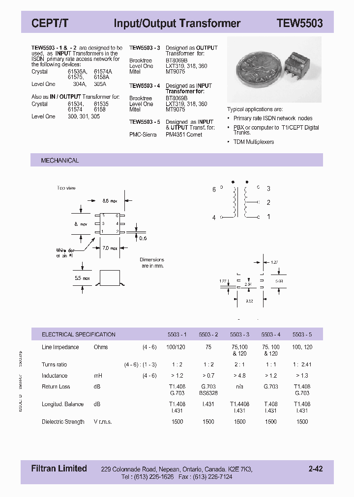 TEW5503-1_1106687.PDF Datasheet