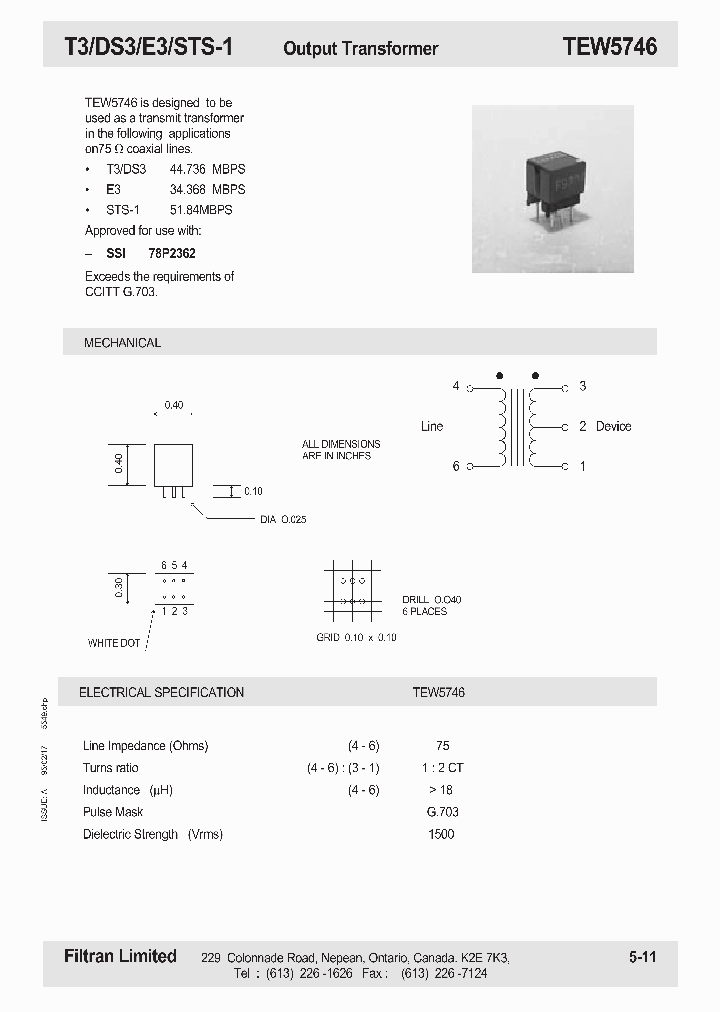 TEW5746_1105794.PDF Datasheet