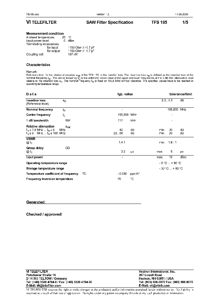 TFS195_1324464.PDF Datasheet