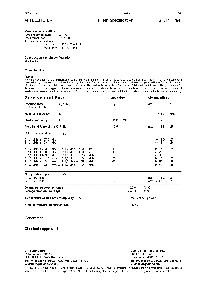 TFS311_1324548.PDF Datasheet