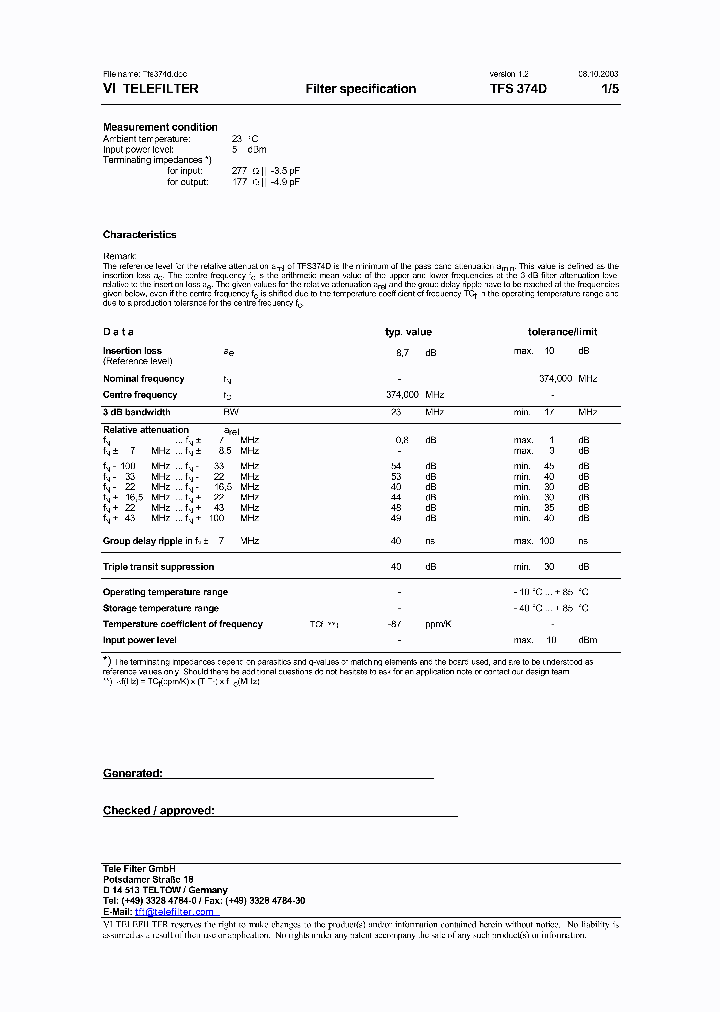 TFS374D_1324581.PDF Datasheet