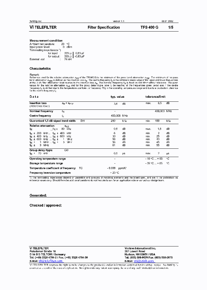 TFS400G_1324598.PDF Datasheet