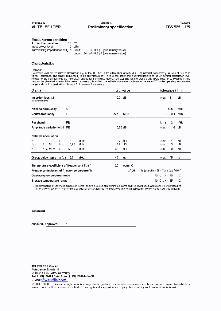 TFS525_1324659.PDF Datasheet