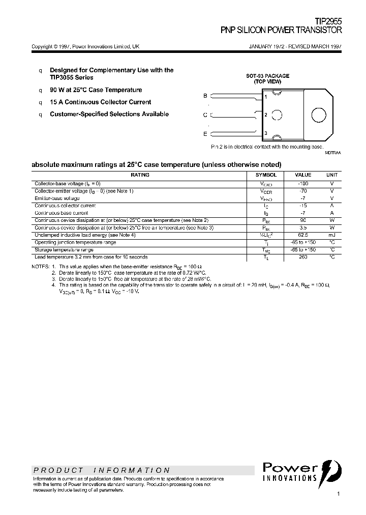TIP2955_1127215.PDF Datasheet