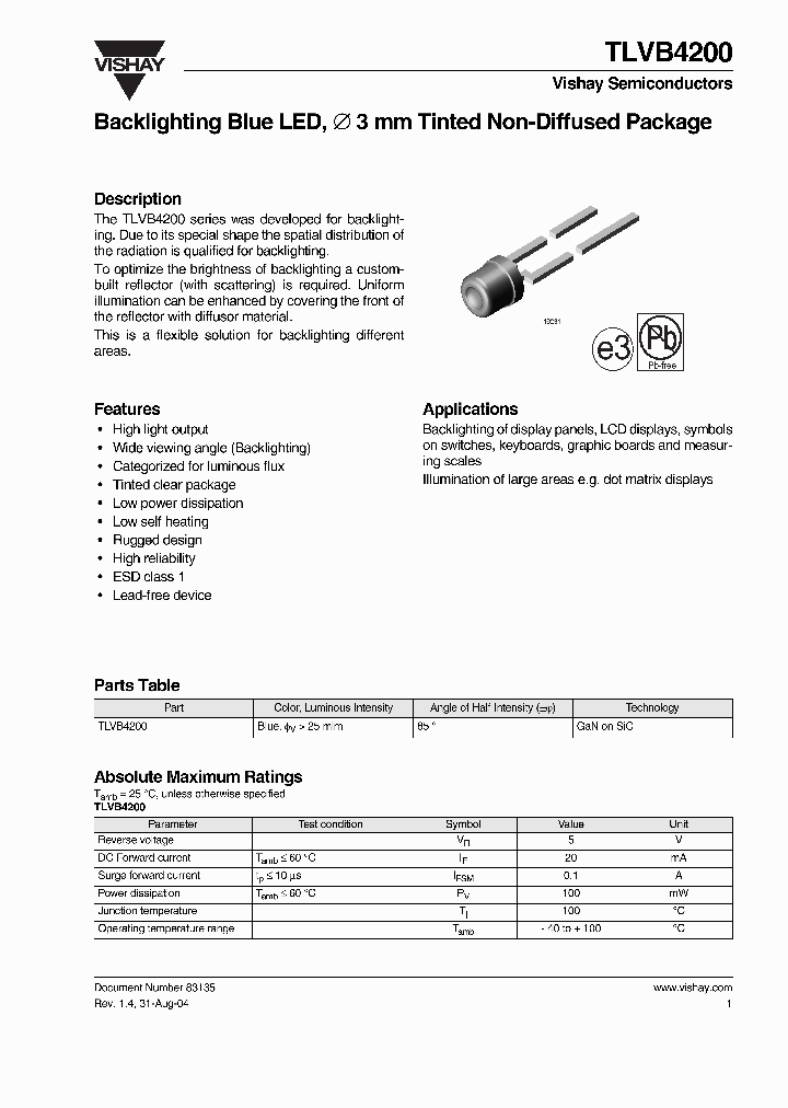 TLVB4200_1326715.PDF Datasheet