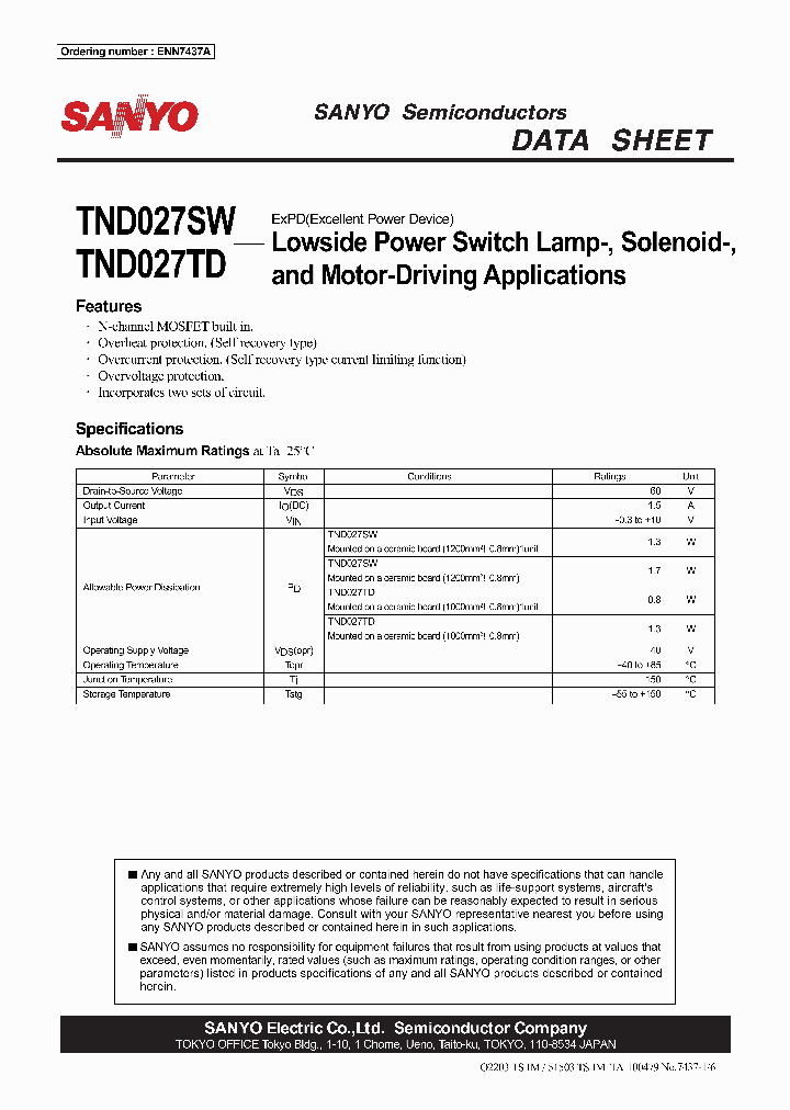 TND027TD_1327595.PDF Datasheet