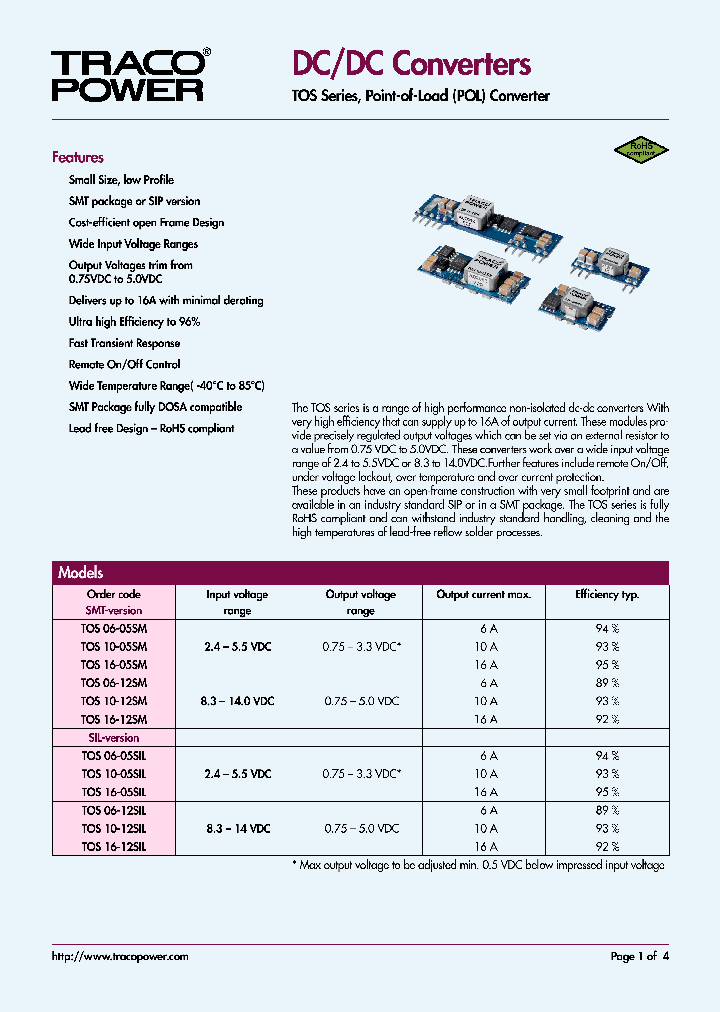 TOS16-12SM_1327669.PDF Datasheet