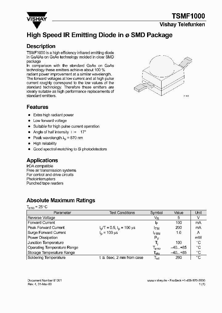 TSMF1000_1329548.PDF Datasheet