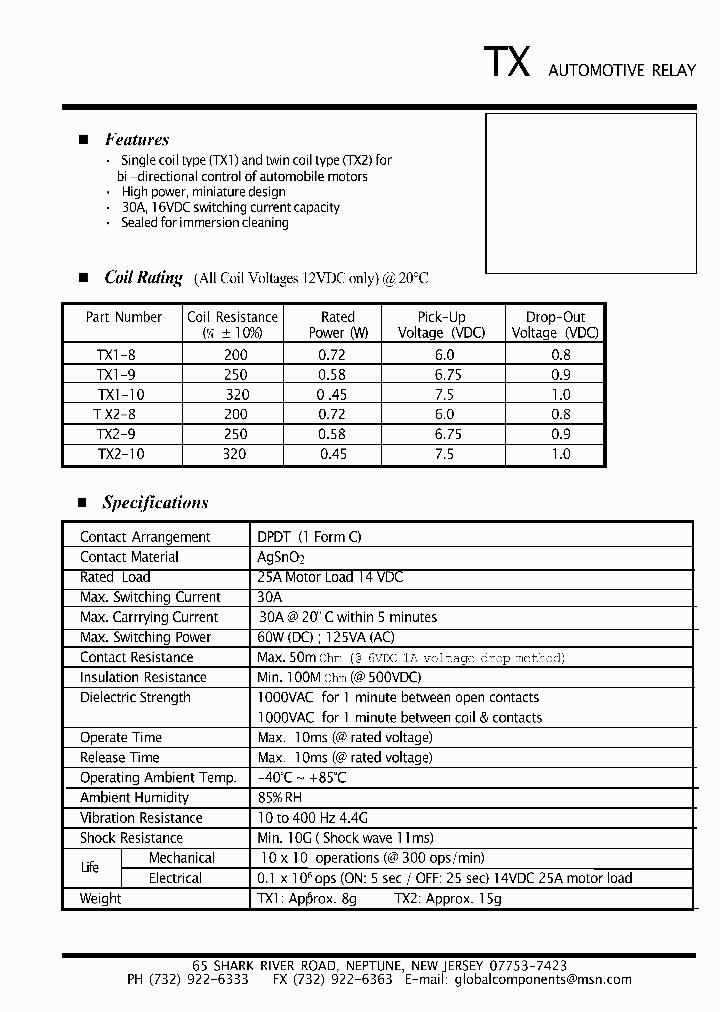 TX2-9Z_1329910.PDF Datasheet