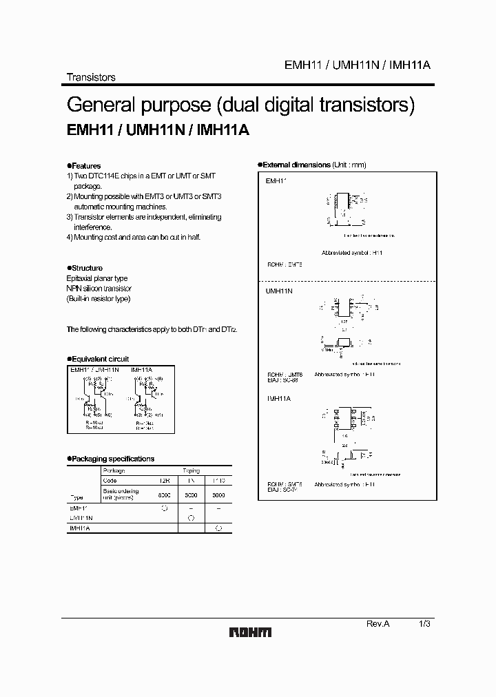 UMH11N_1331479.PDF Datasheet