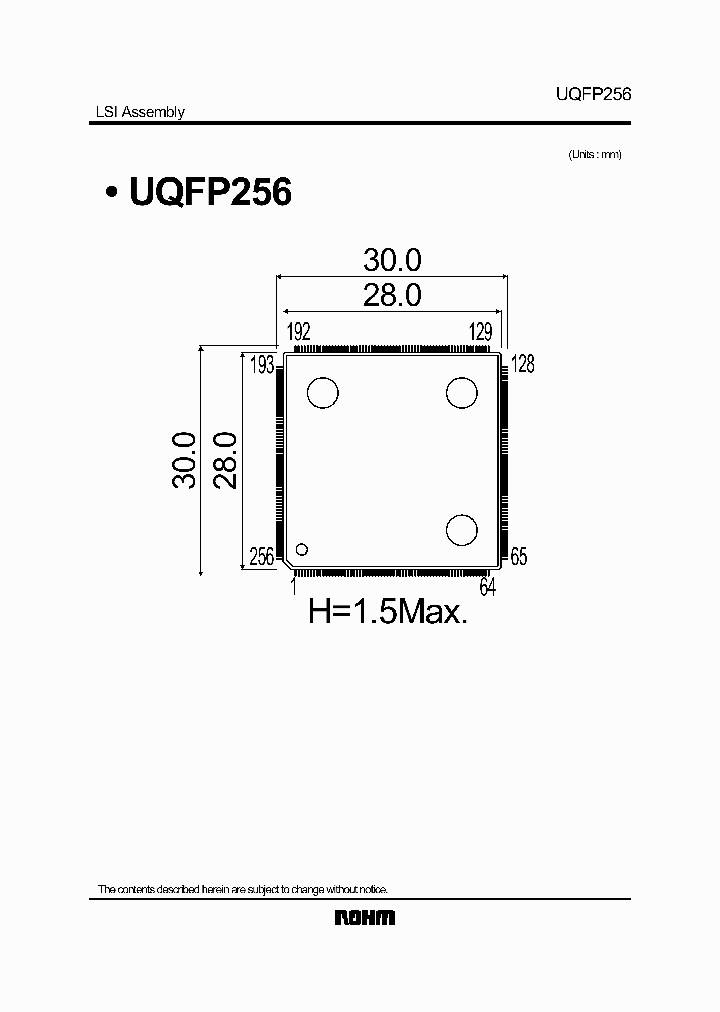 UQFP256_1332762.PDF Datasheet
