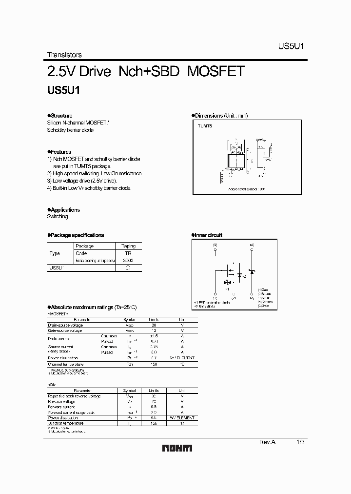 US5U11_1133812.PDF Datasheet