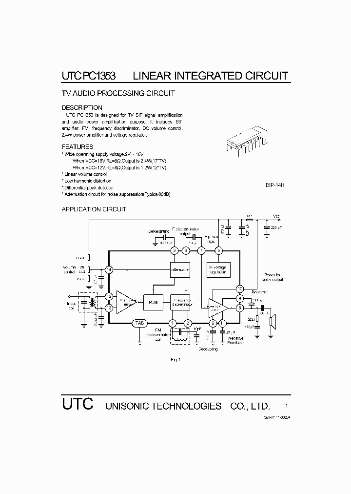 UTCPC1353_1333141.PDF Datasheet
