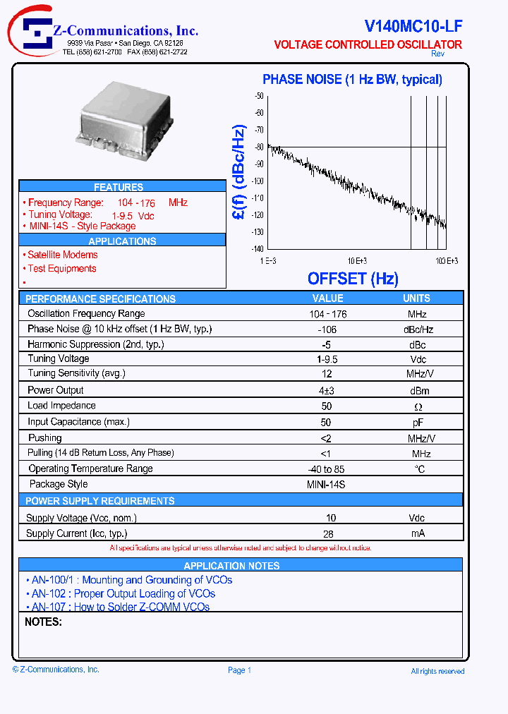 V140MC10-LF_1333283.PDF Datasheet