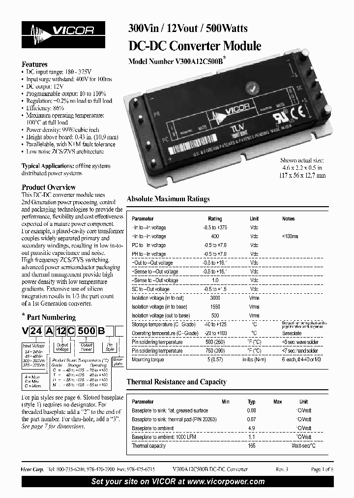 V300C12T500B_1333403.PDF Datasheet