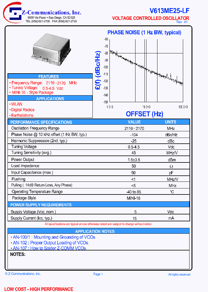 V613ME25-LF_1333805.PDF Datasheet
