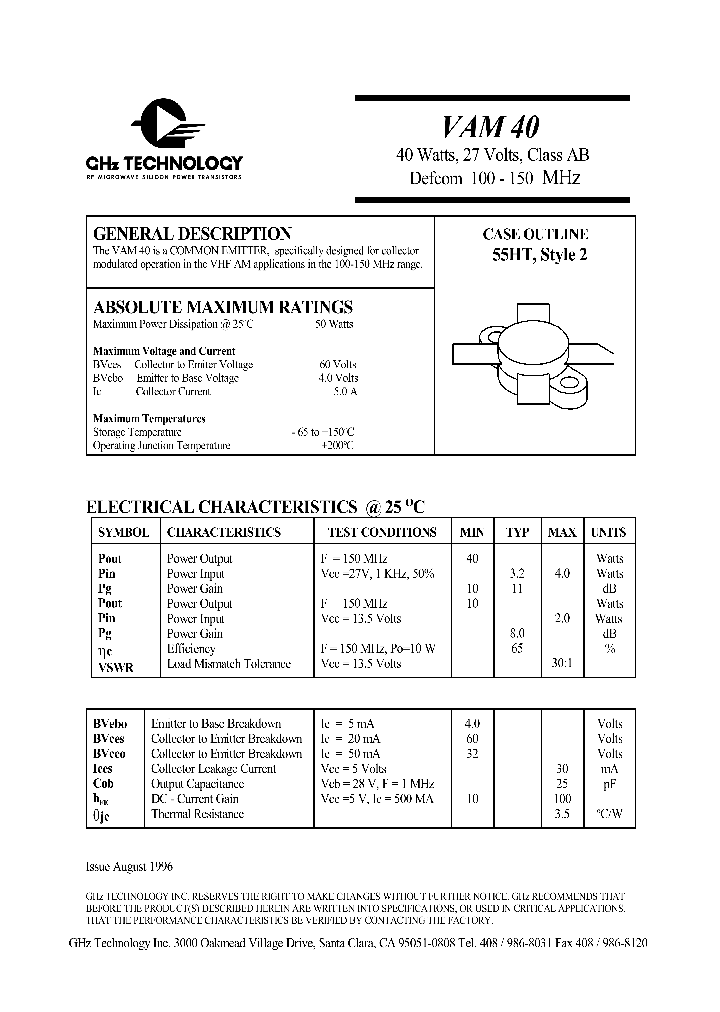 VAM40_1334122.PDF Datasheet